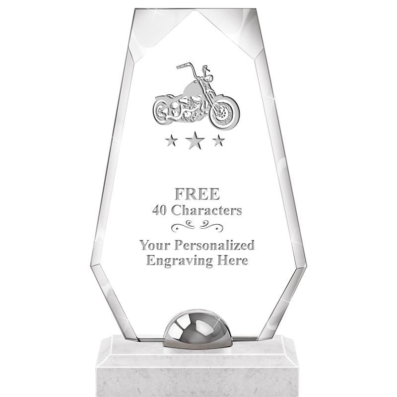 9.5" TURIN TRAPEZOID CRYSTAL