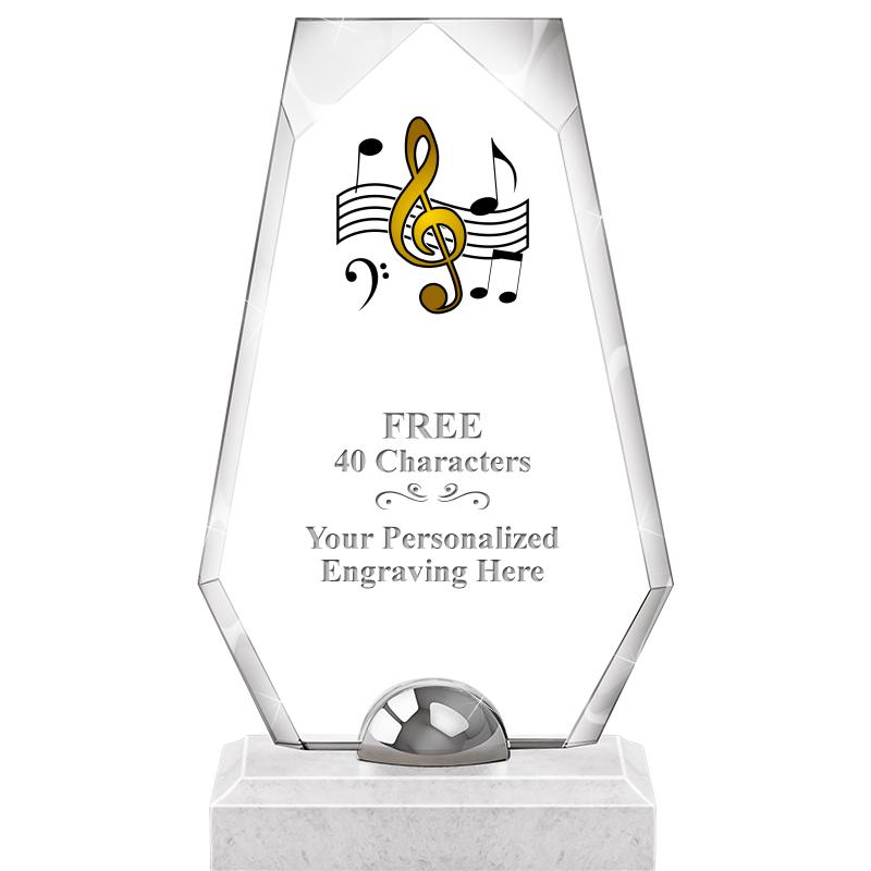 9.5" TURIN TRAPEZOID CRYSTAL