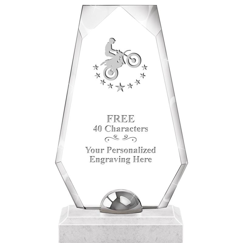 9.5" TURIN TRAPEZOID CRYSTAL