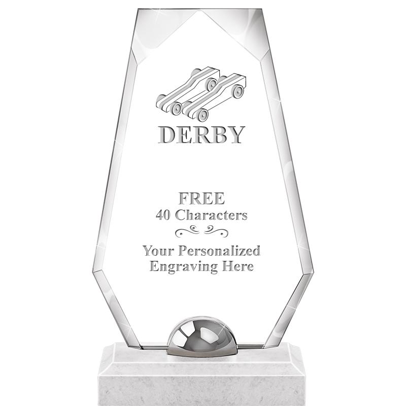 9.5" TURIN TRAPEZOID CRYSTAL