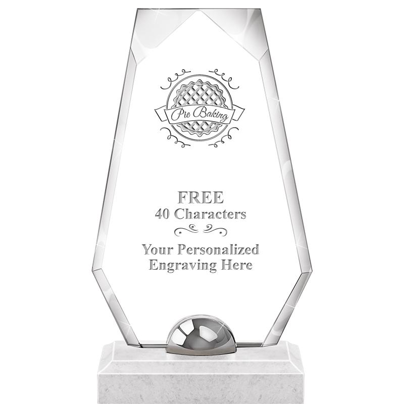 9.5" TURIN TRAPEZOID CRYSTAL