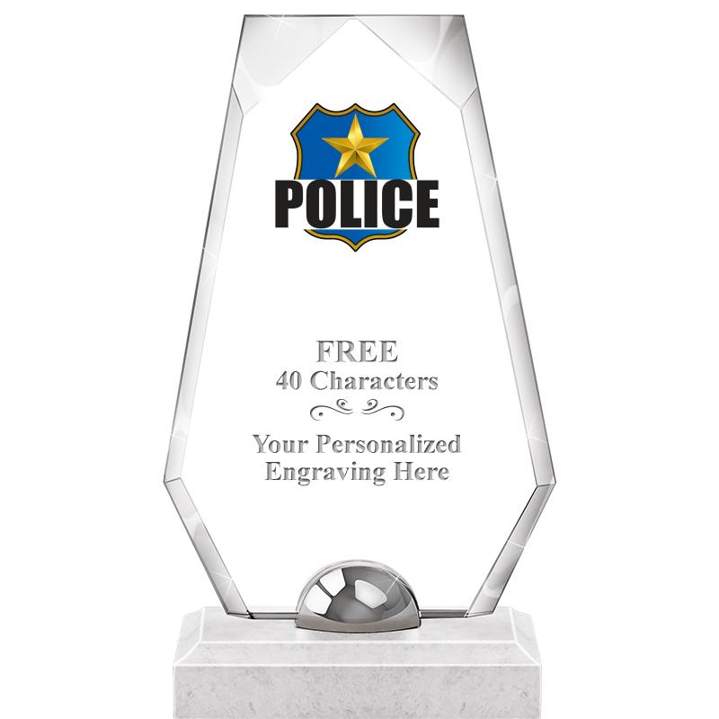 9.5" TURIN TRAPEZOID CRYSTAL