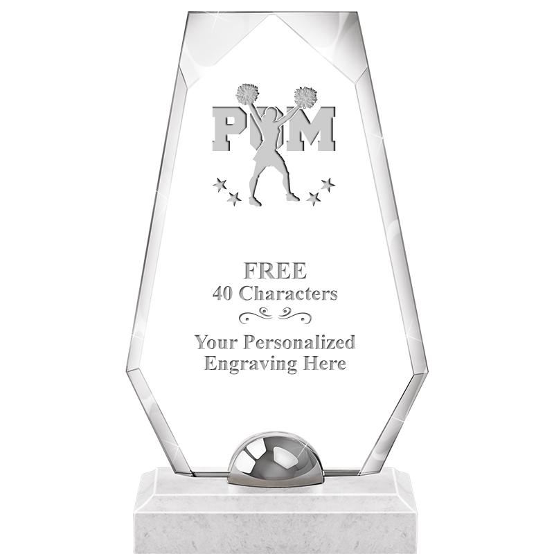 9.5" TURIN TRAPEZOID CRYSTAL