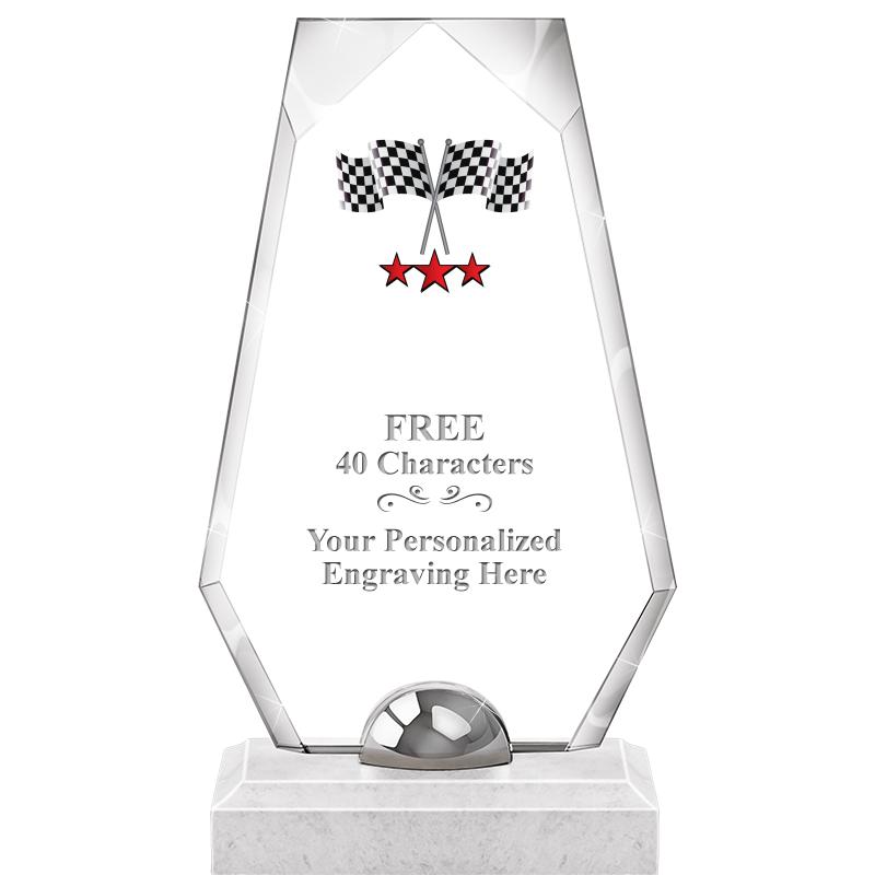 9.5" TURIN TRAPEZOID CRYSTAL