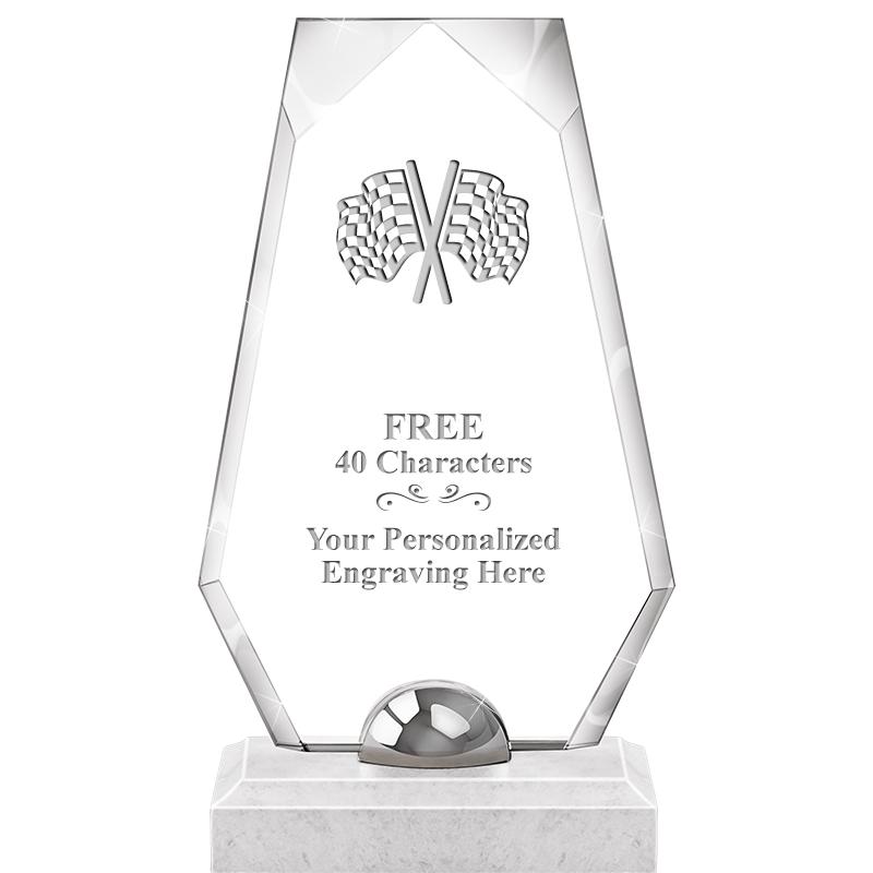 9.5" TURIN TRAPEZOID CRYSTAL