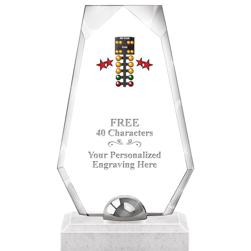 9.5" TURIN TRAPEZOID CRYSTAL