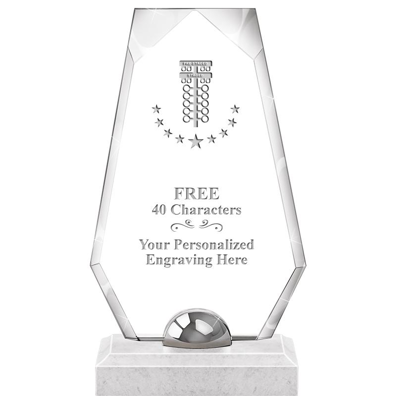 9.5" TURIN TRAPEZOID CRYSTAL