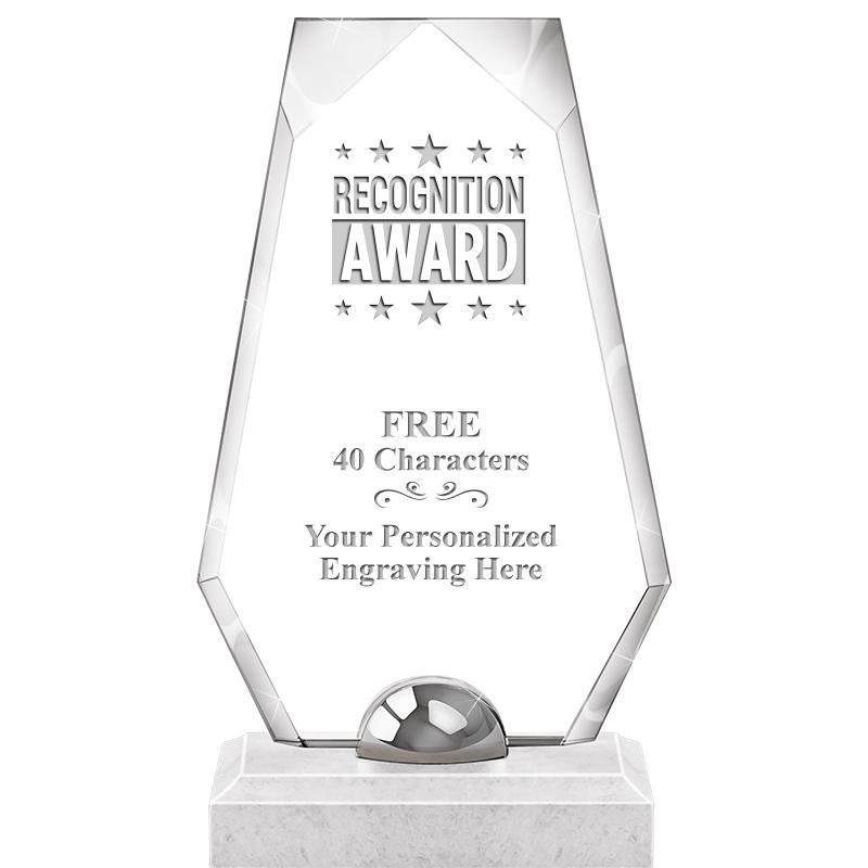 9.5" TURIN TRAPEZOID CRYSTAL