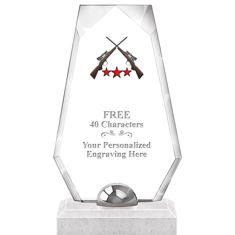 9.5" TURIN TRAPEZOID CRYSTAL