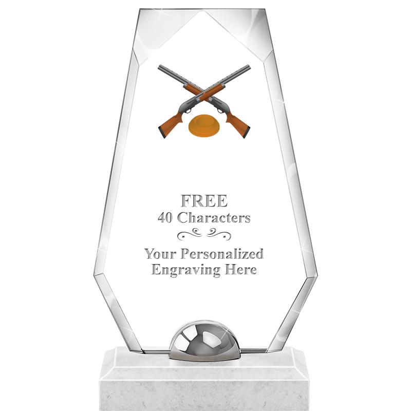 9.5" TURIN TRAPEZOID CRYSTAL