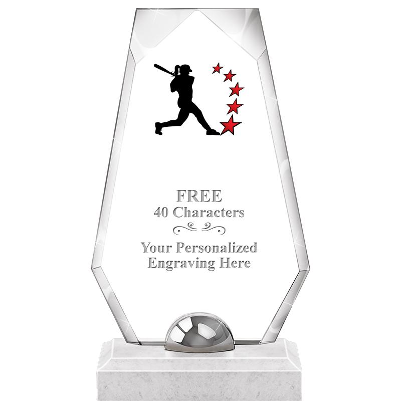 9.5" TURIN TRAPEZOID CRYSTAL