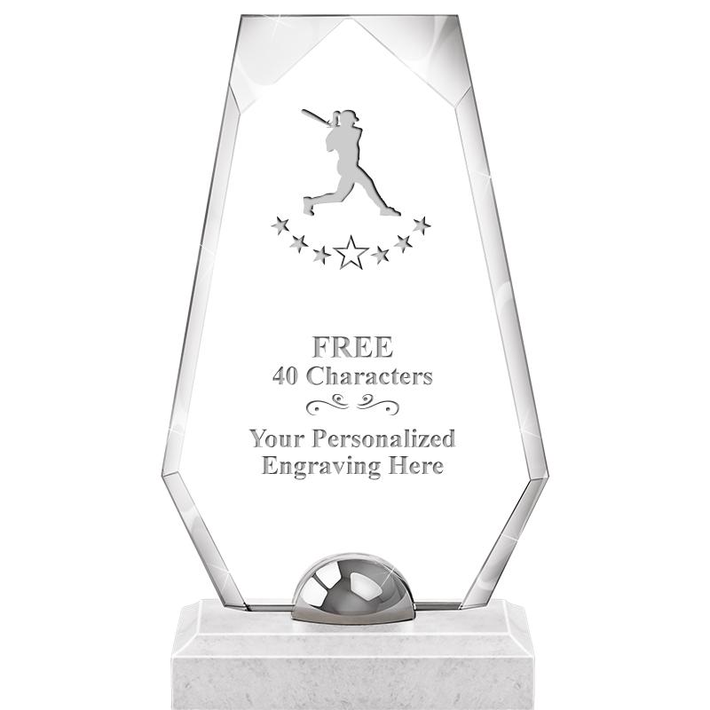 9.5" TURIN TRAPEZOID CRYSTAL