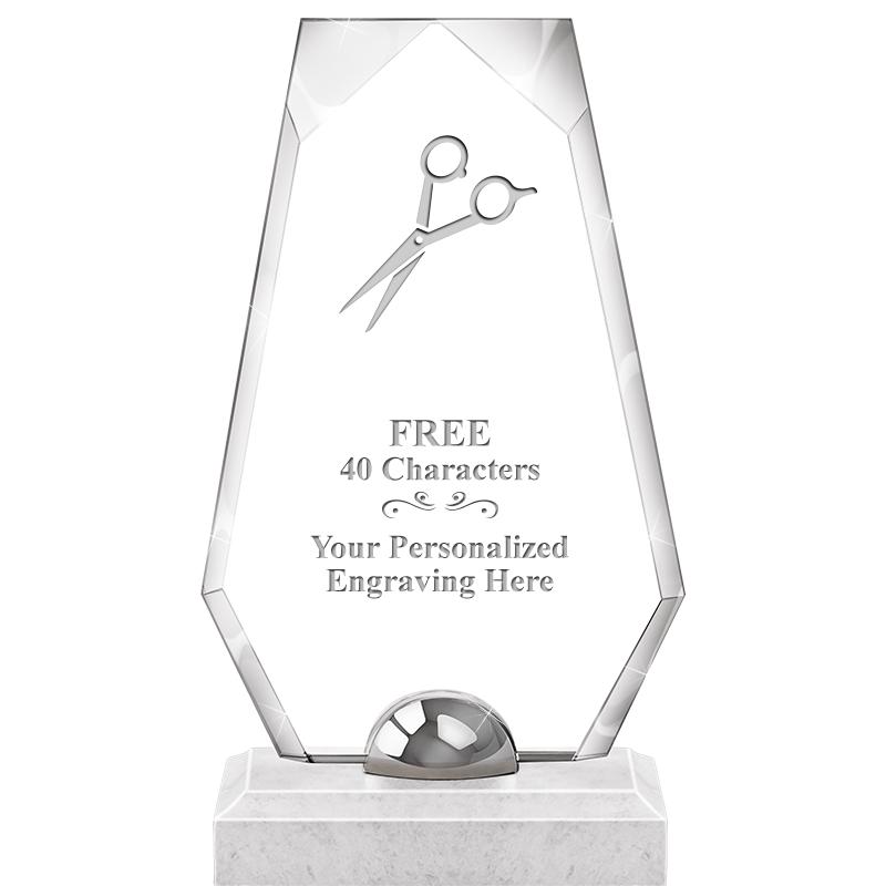 9.5" TURIN TRAPEZOID CRYSTAL