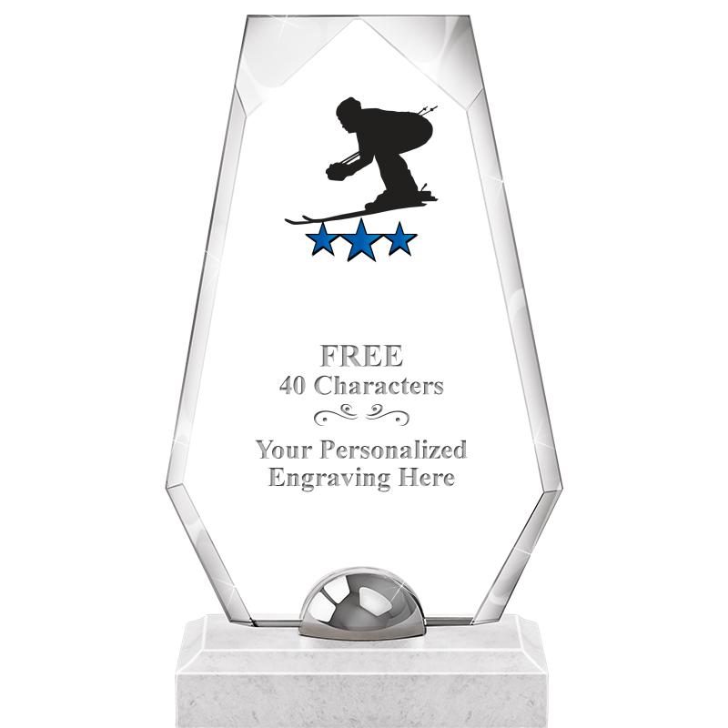 9.5" TURIN TRAPEZOID CRYSTAL