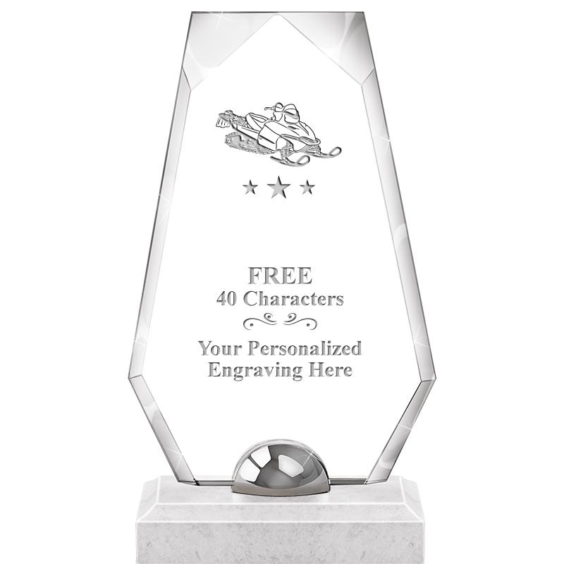 9.5" TURIN TRAPEZOID CRYSTAL