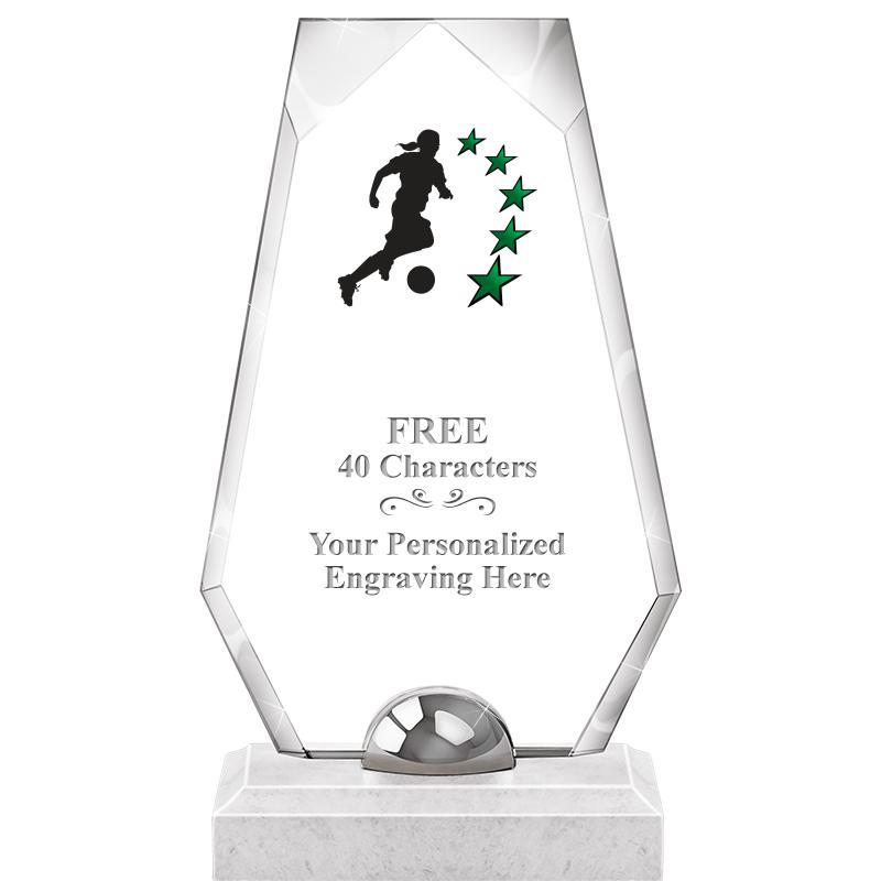 9.5" TURIN TRAPEZOID CRYSTAL