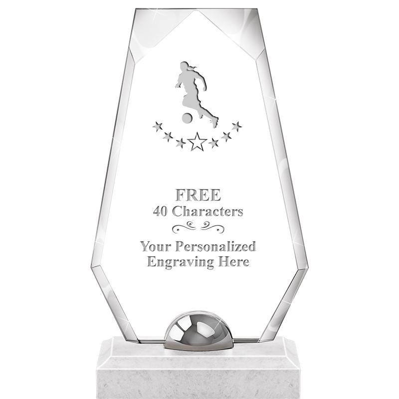 9.5" TURIN TRAPEZOID CRYSTAL