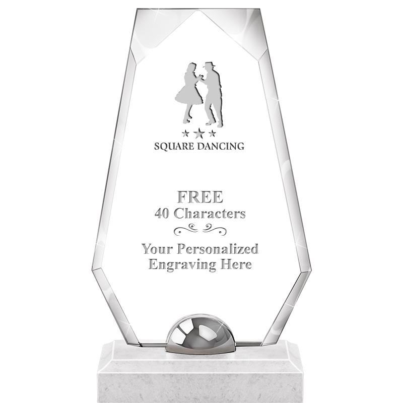 9.5" TURIN TRAPEZOID CRYSTAL