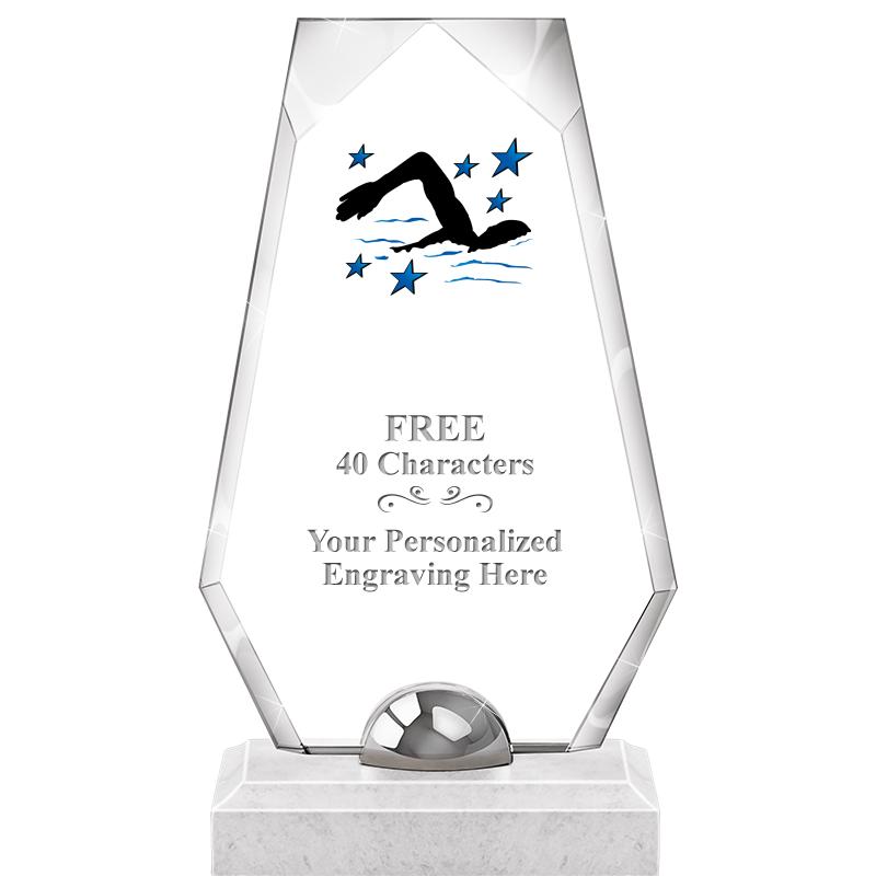 9.5" TURIN TRAPEZOID CRYSTAL