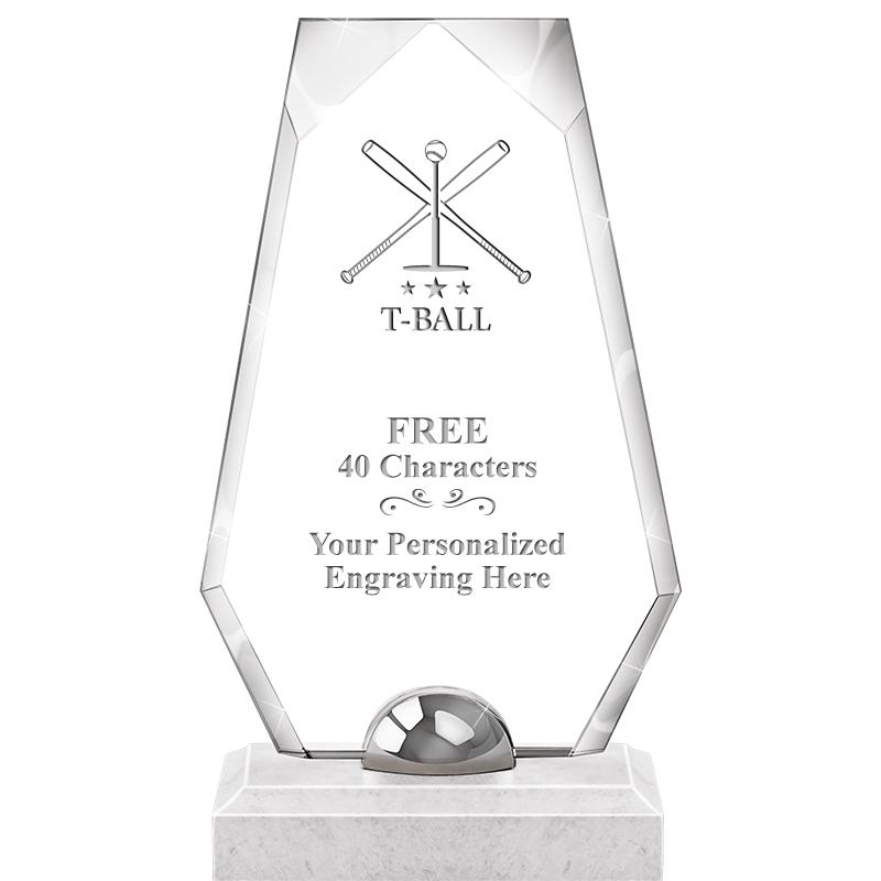 9.5" TURIN TRAPEZOID CRYSTAL