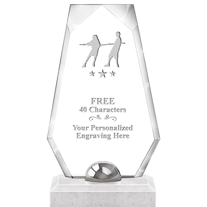 9.5" TURIN TRAPEZOID CRYSTAL