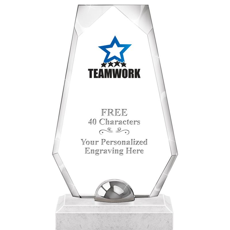 9.5" TURIN TRAPEZOID CRYSTAL