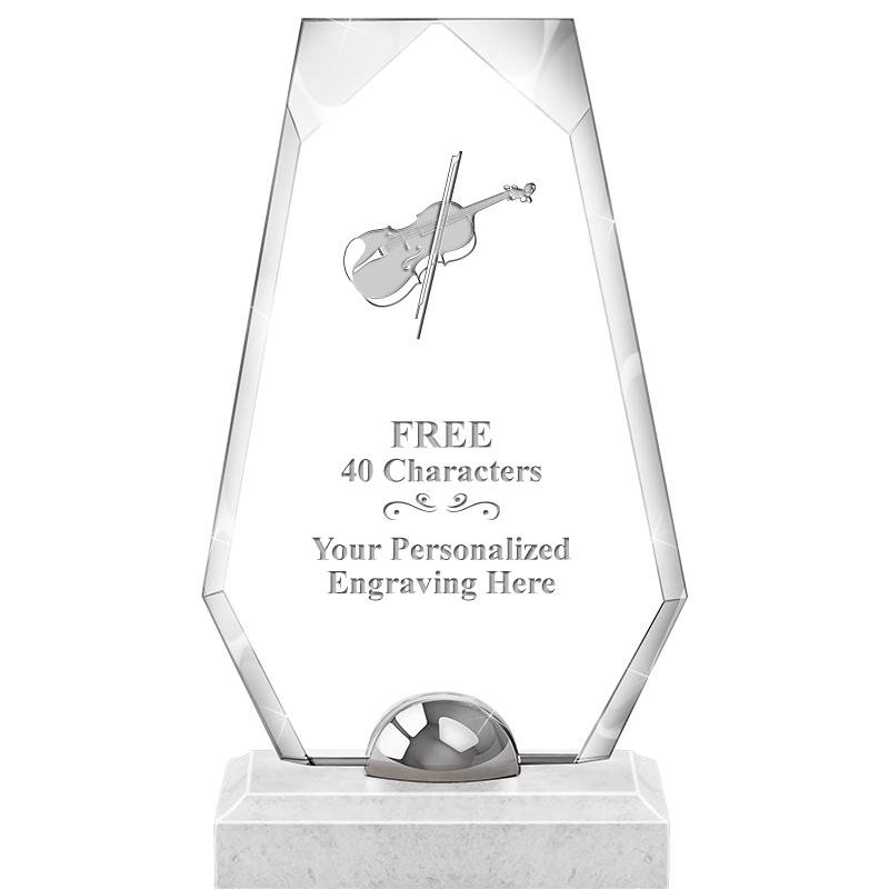 9.5" TURIN TRAPEZOID CRYSTAL