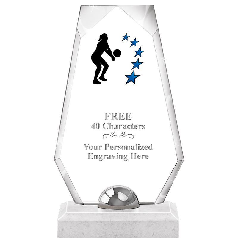 9.5" TURIN TRAPEZOID CRYSTAL