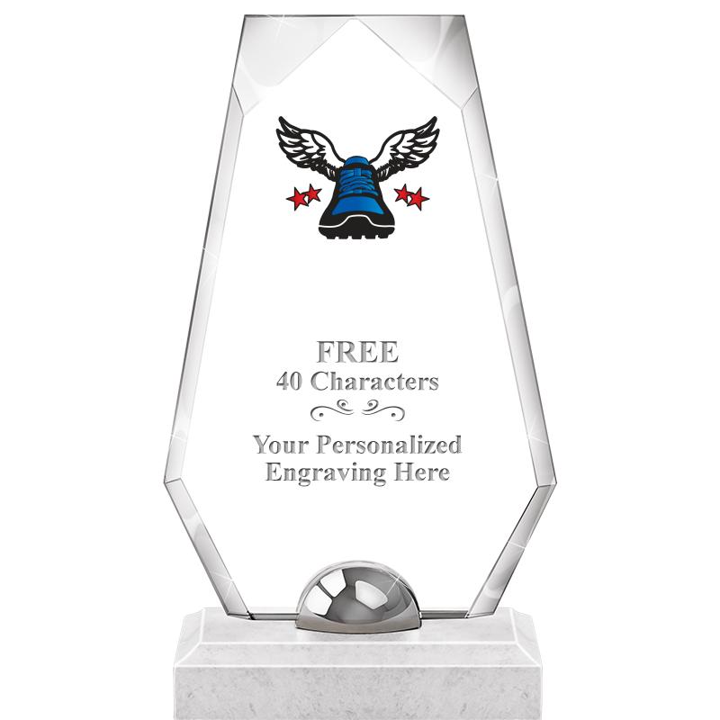 9.5" TURIN TRAPEZOID CRYSTAL