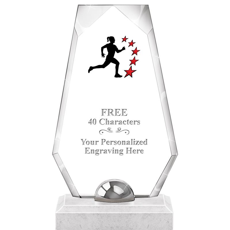 9.5" TURIN TRAPEZOID CRYSTAL