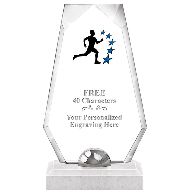 9.5" TURIN TRAPEZOID CRYSTAL