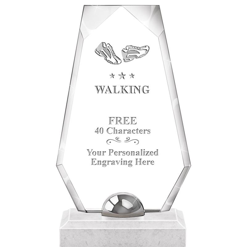 9.5" TURIN TRAPEZOID CRYSTAL