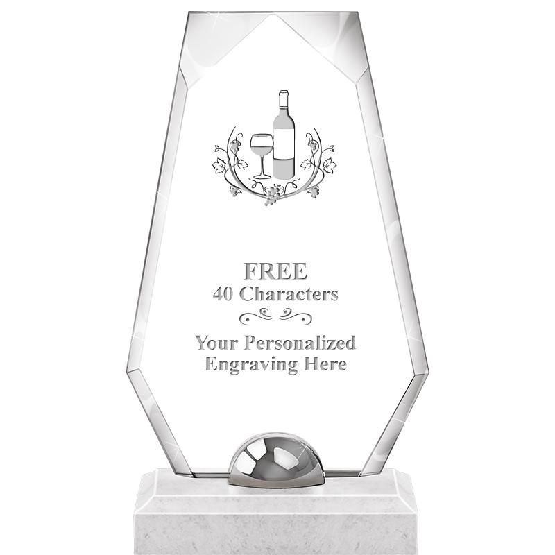 9.5" TURIN TRAPEZOID CRYSTAL