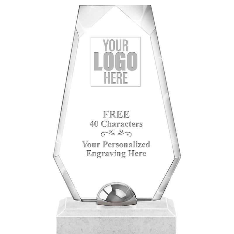 9.5" TURIN TRAPEZOID CRYSTAL