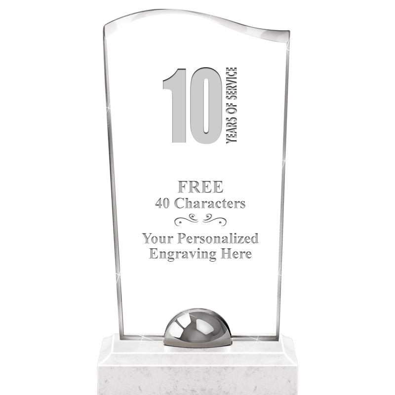 9.5" TURIN WAVE CRYSTAL