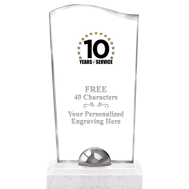 9.5" TURIN WAVE CRYSTAL