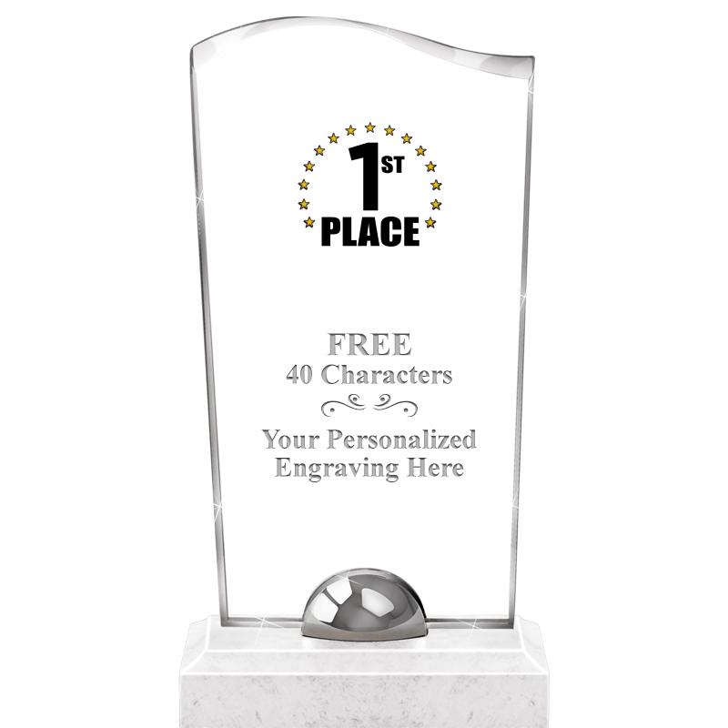 9.5" TURIN WAVE CRYSTAL