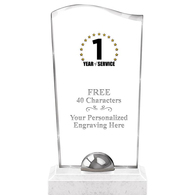 9.5" TURIN WAVE CRYSTAL