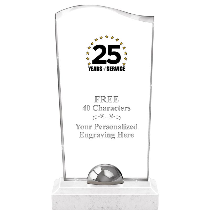 9.5" TURIN WAVE CRYSTAL