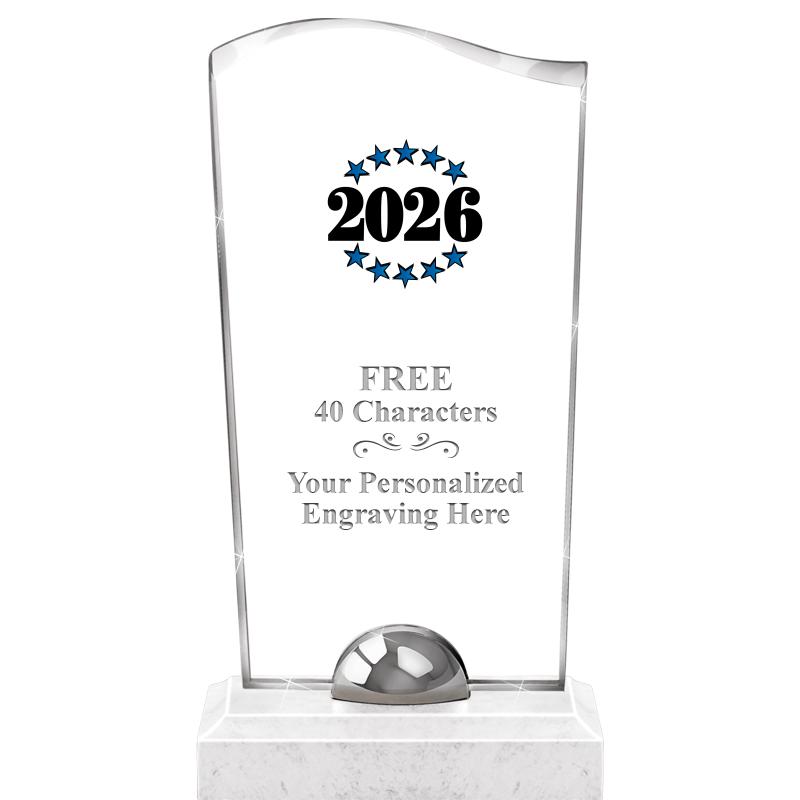 9.5" TURIN WAVE CRYSTAL