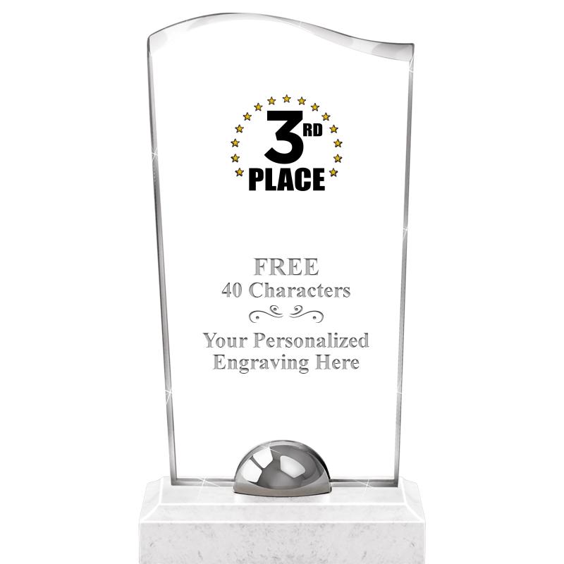 9.5" TURIN WAVE CRYSTAL