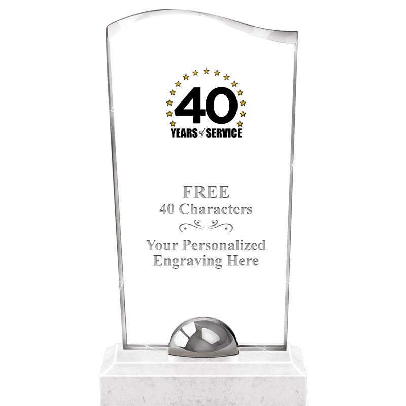 9.5" TURIN WAVE CRYSTAL