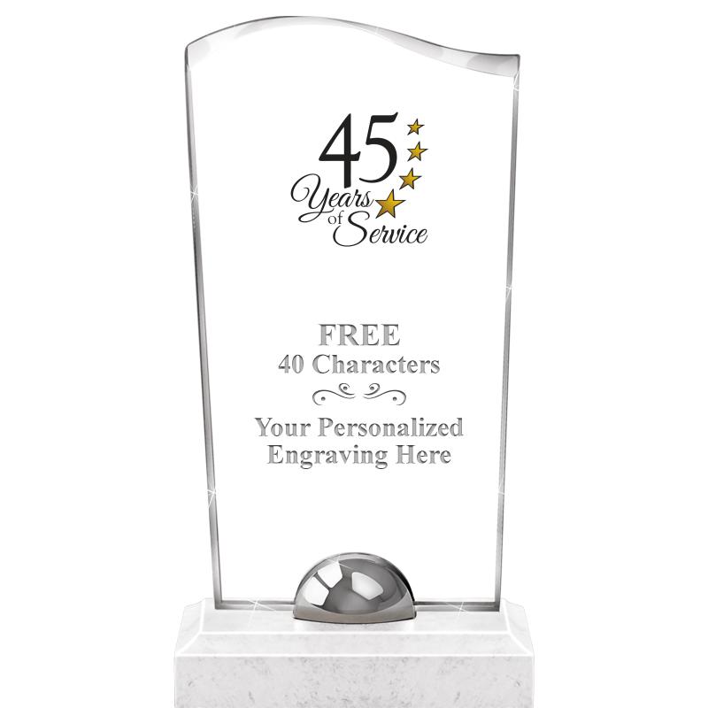 9.5" TURIN WAVE CRYSTAL