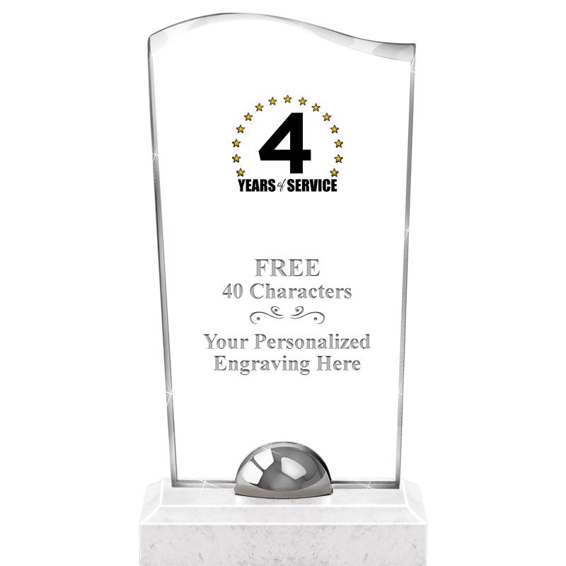 9.5" TURIN WAVE CRYSTAL