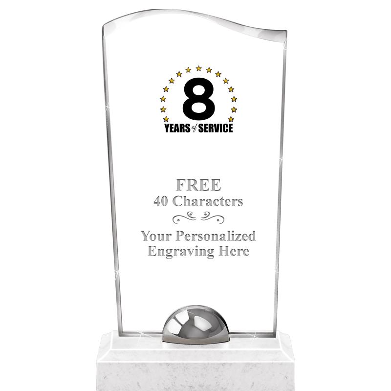 9.5" TURIN WAVE CRYSTAL