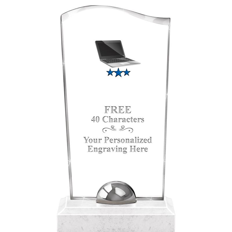 9.5" TURIN WAVE CRYSTAL