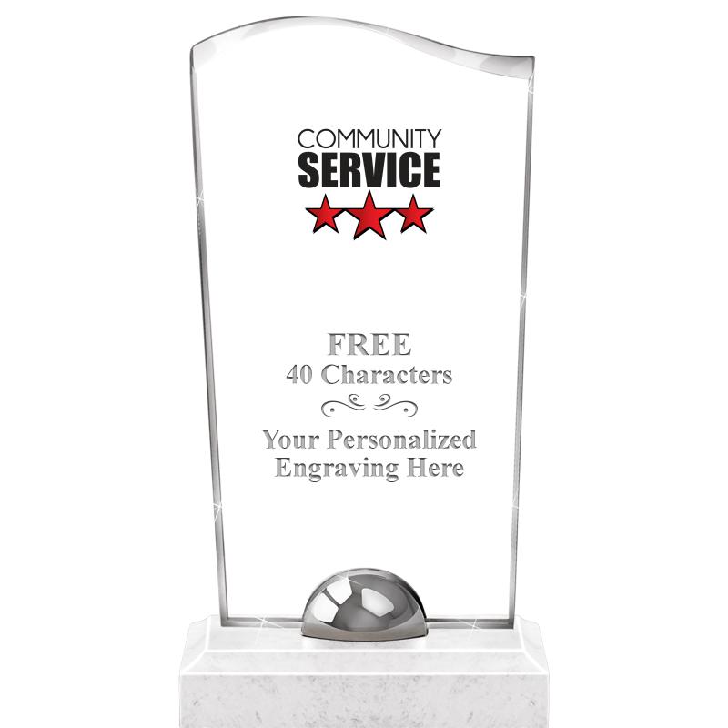 9.5" TURIN WAVE CRYSTAL