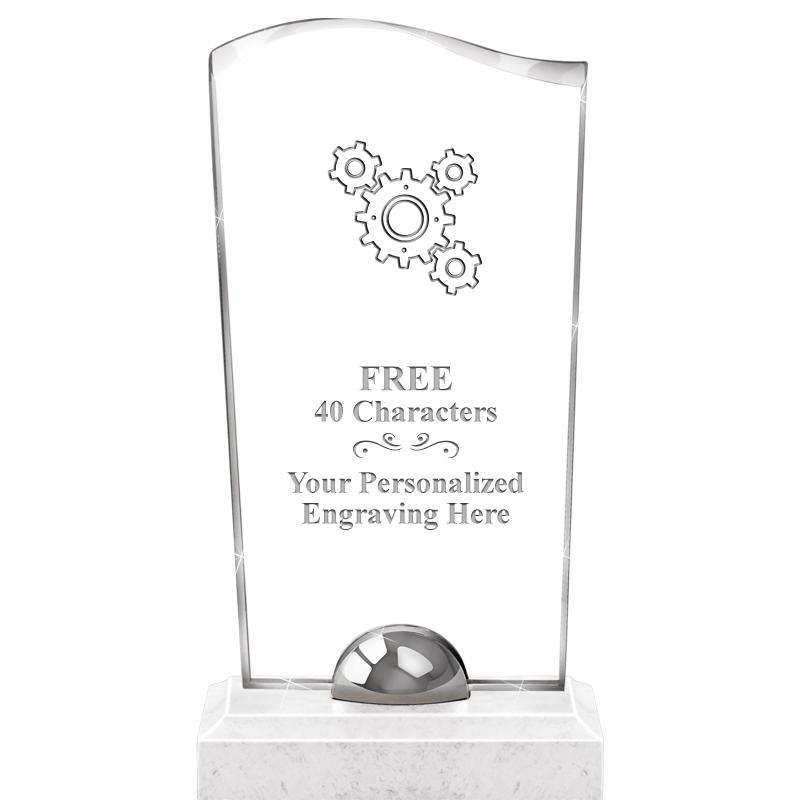 9.5" TURIN WAVE CRYSTAL