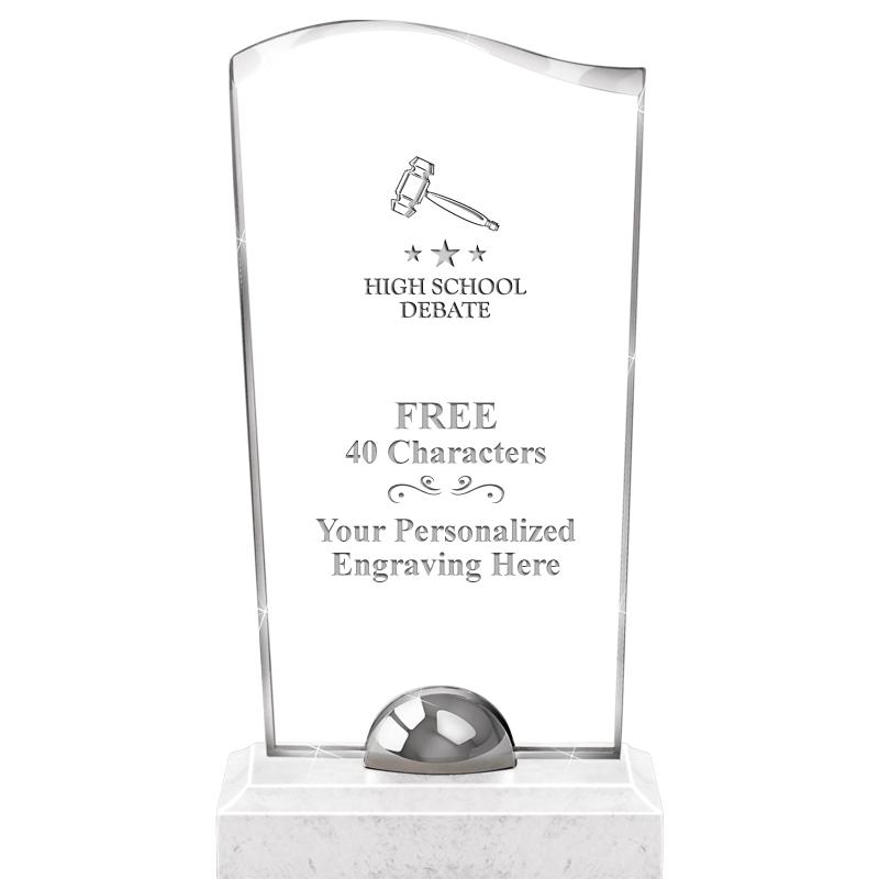 9.5" TURIN WAVE CRYSTAL