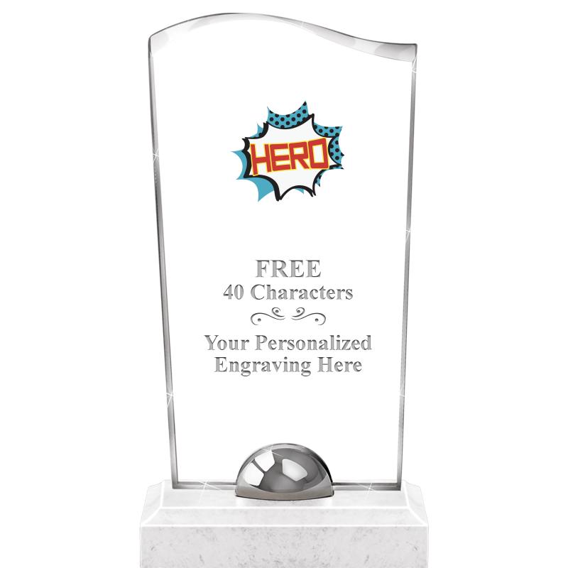 9.5" TURIN WAVE CRYSTAL